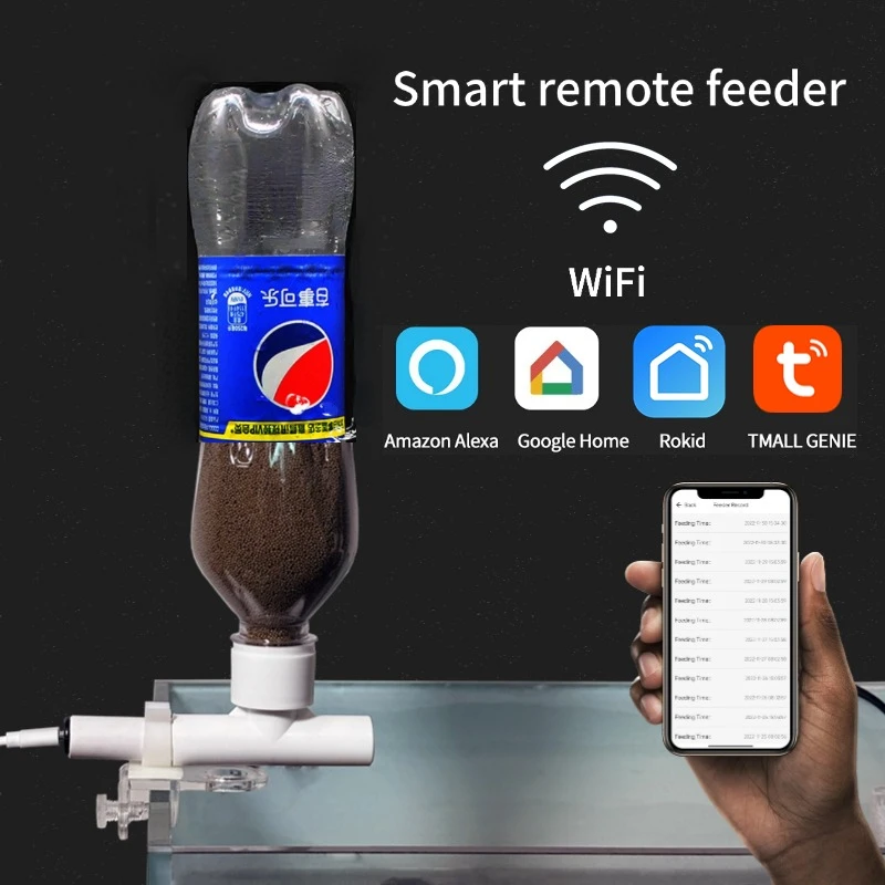 Aquarium Fish Feeder Automatic - Aquarium Feeder Handy Fernbedienung intelligente Timing