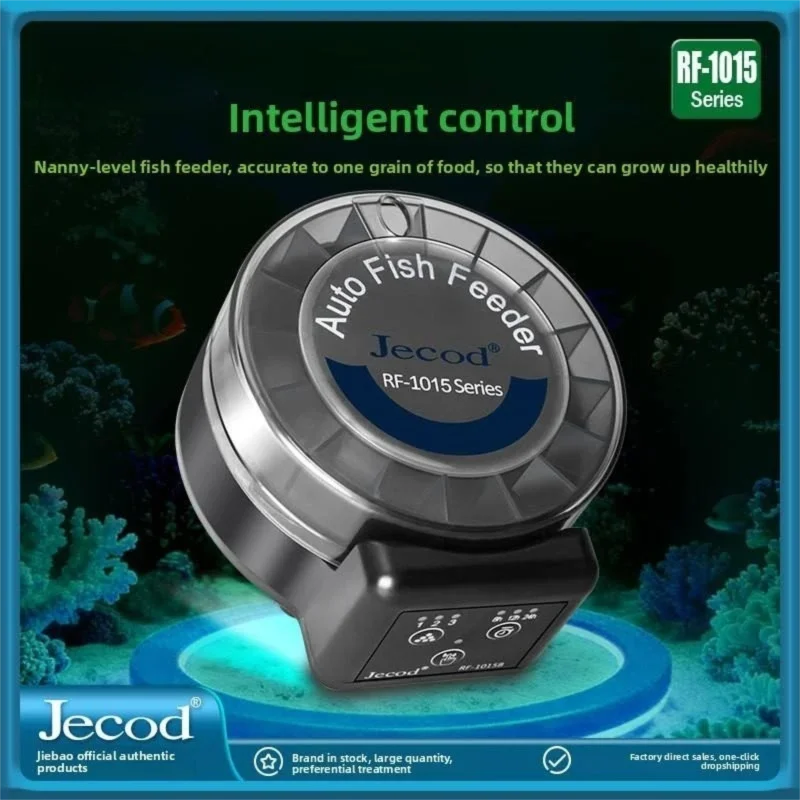Aquarium Fish Feeder Automatic - Jebao Neuer Automatischer Fischfütterer RF-1015 mit