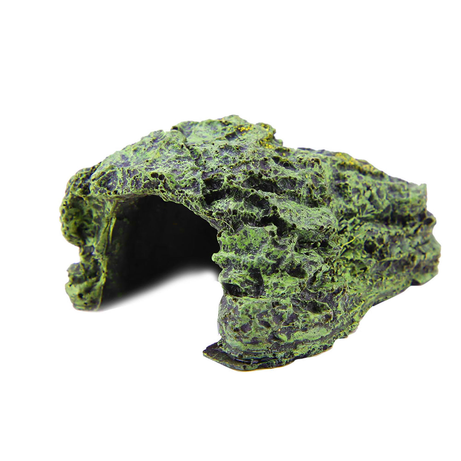 Aquarium Fish Hide - Reptilien-Versteckhöhle, Schildkröten-Sonnenhöhle, Aquarium-Fischversteck, Tank-Dekoration für Eidechsen,