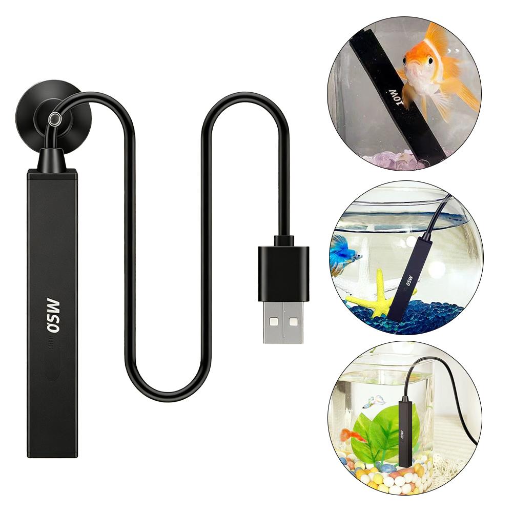 Aquarium Fishing - Mini-USB-Aquariumheizer 5V, automatischer Heizstab mit konstanter