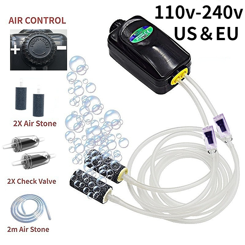 Aquarium Fish Accessories - Sobo Songbao Aquarium Sauerstoffpumpe Aquarium Sauerstoffpumpe