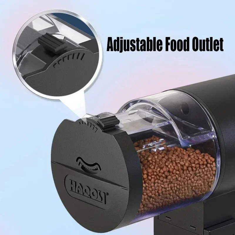 Aquarium Fish Feeder Automatic - Digitaler Automatischer Fischfütterer 100ml Programmierbarer Aquarium-Futterspender