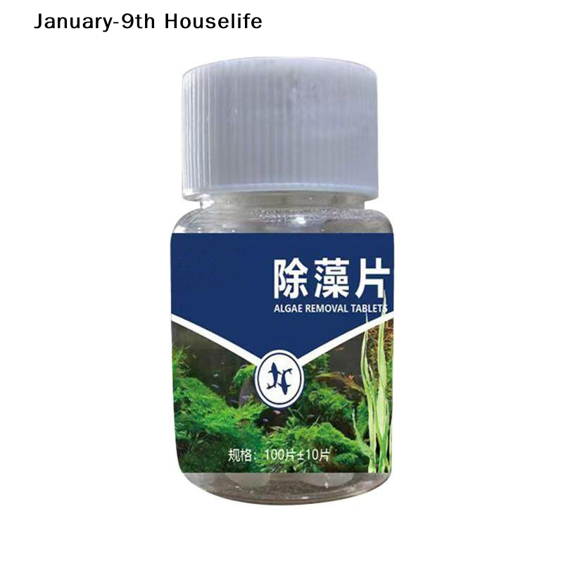 Aquarium Fish Black - 1/2/3 Flaschen Aquarium-Algenreiniger-Tabletten zur Entfernung von