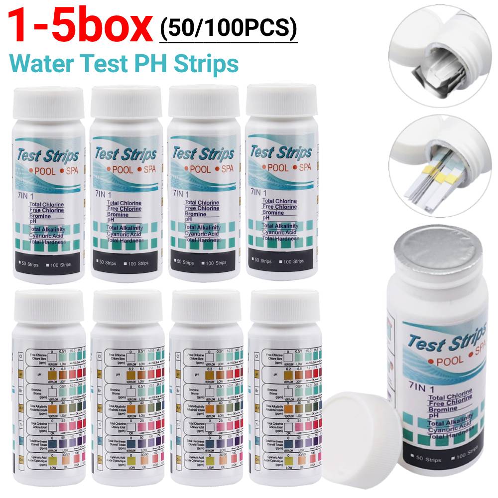 50/100PCS Wasser Test PH Strei – Aquarium Fish Accessories Bewertung und Preis