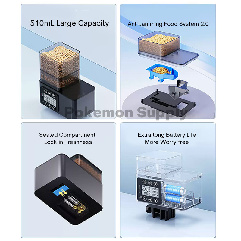 Intelligenter Präzisions-Fisch – Aquarium Fish Feeder Automatic Bewertung und Preis