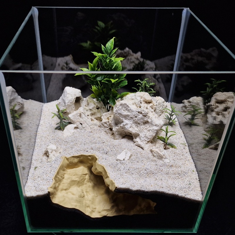 3D-gedrucktes High Sim Natural – Aquarium Fish Hide Bewertung und Preis