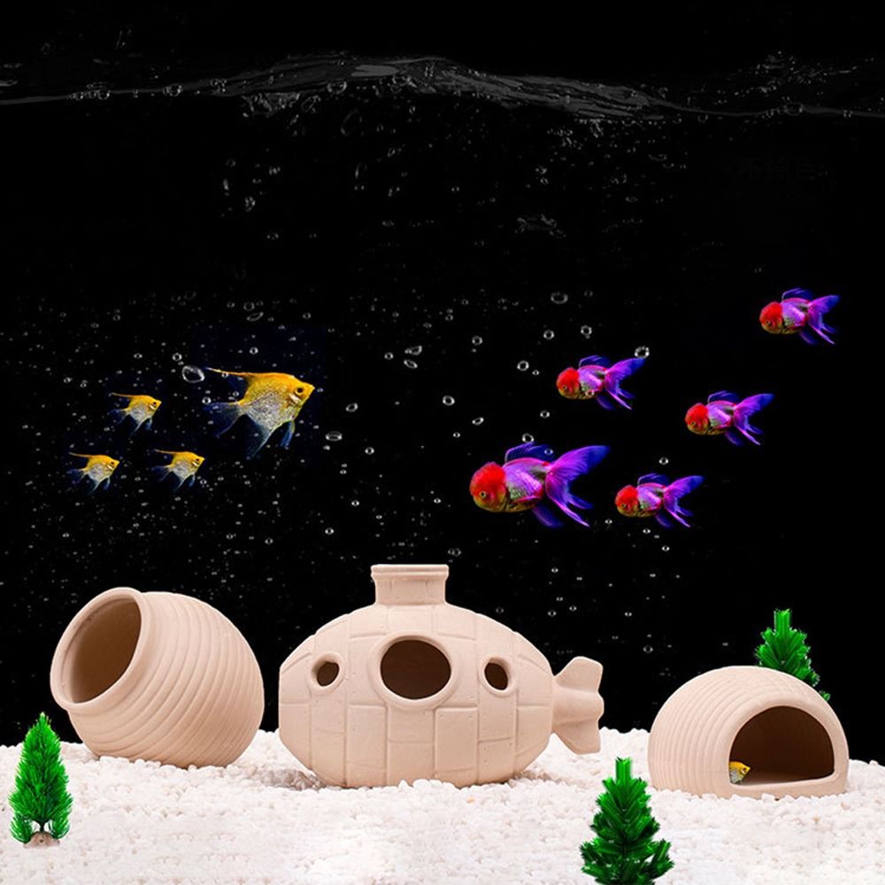 Keramik-Aquarium-Garnelenverst – Aquarium Fish Hide Bewertung und Preis