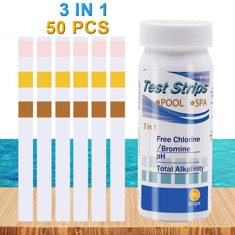 Chlor-pH-Teststreifen für SPA, – Aquarium Fishing Bewertung und Preis