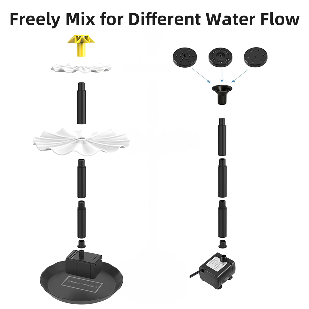 Solar brunnen pumpe für Vogel  – Aquarium Fishing Bewertung und Preis