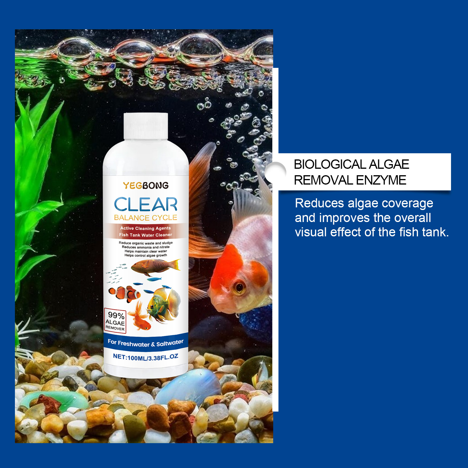 Aquarium-Wasser-Klärer, 100 ml – Aquarium Fish Freshwater Bewertung und Preis