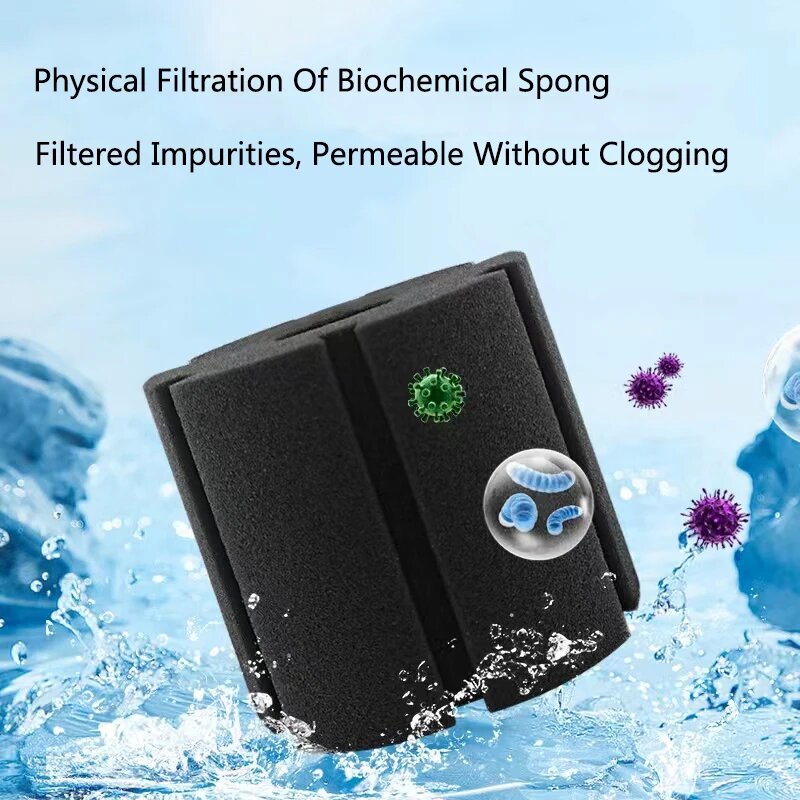 Schwarzer Schwammfilter für Aq – Aquarium Fish Black Bewertung und Preis