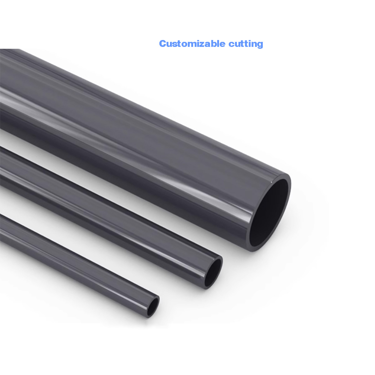 Schwarzes PVC-Kunststoffrohr,  – Aquarium Fish Black Bewertung und Preis