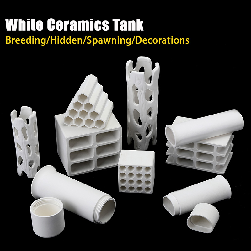 Weiß Keramik Tank Aquarium Aqu – Aquarium Fish Hide Bewertung und Preis