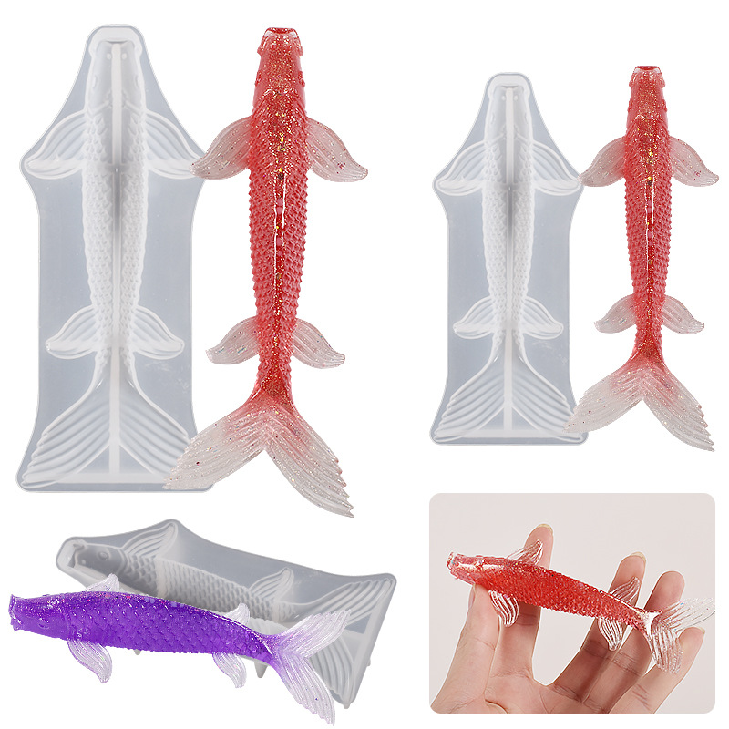 3D Koi-Fisch-förmige Epoxidhar – Aquarium Fish Land Bewertung und Preis