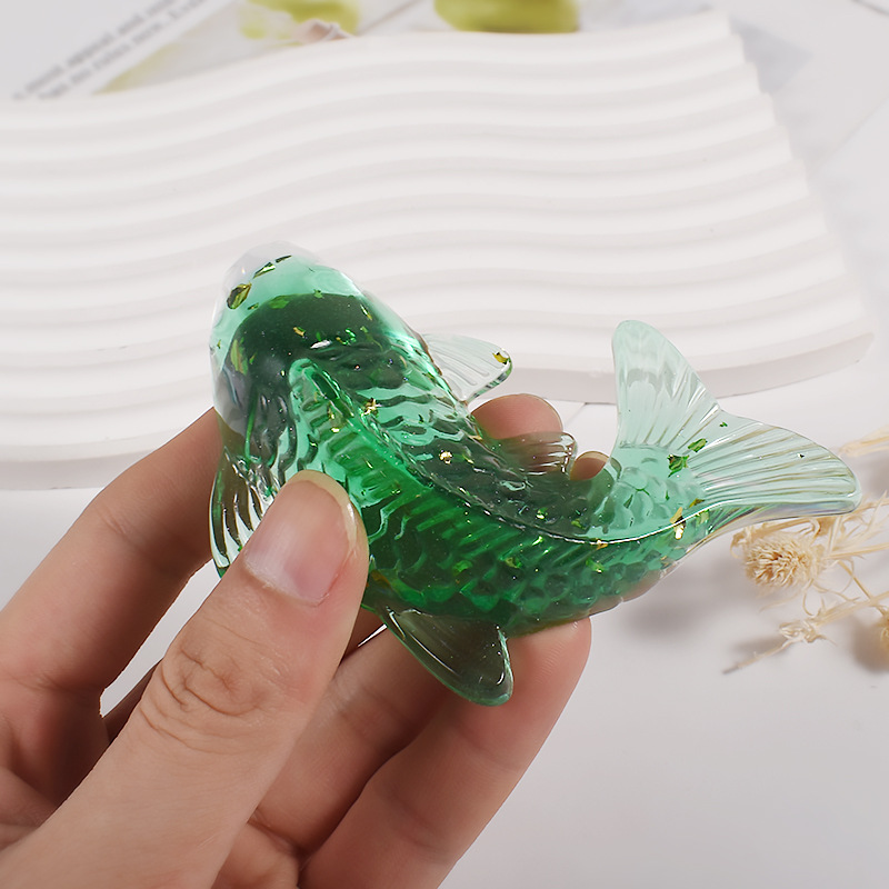 3D Koi-Fisch-förmige Epoxidhar – Aquarium Fish Land Bewertung und Preis