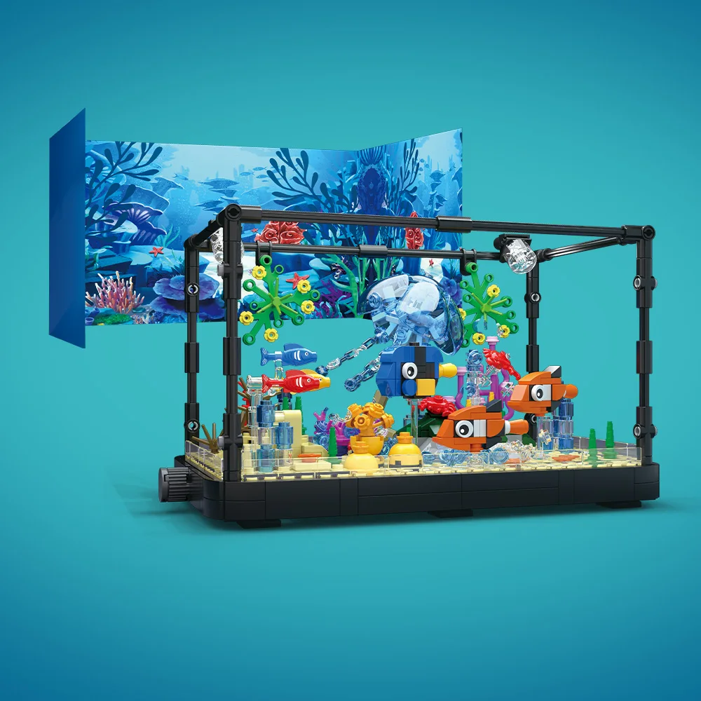 Aquarium-Baustein-Set mit Lich – Aquarium Fishing Bewertung und Preis