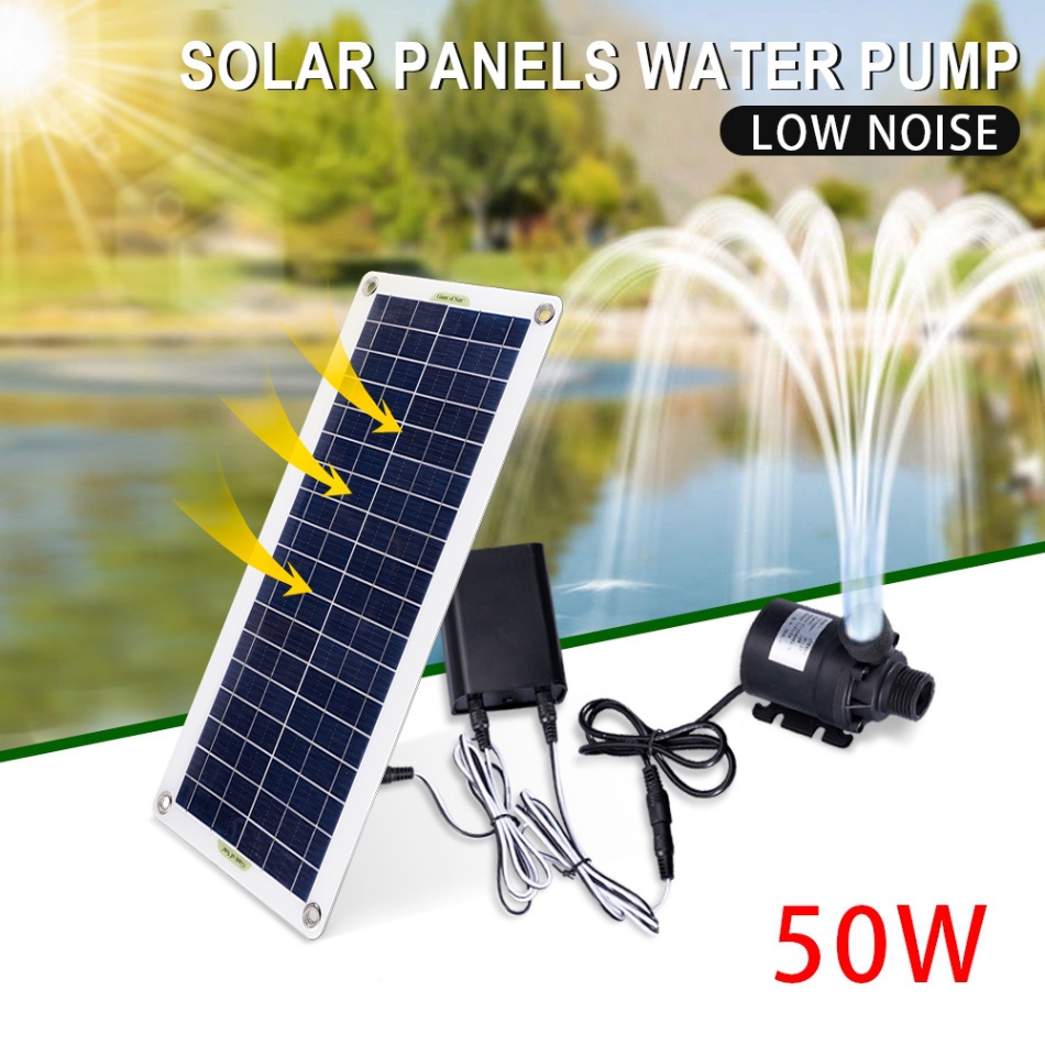 50W Solarbetriebene Wasserpump – Aquarium Fish Accessories Bewertung und Preis