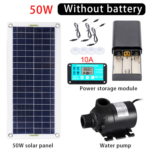 50W Solarbetriebene Wasserpump – Aquarium Fish Accessories Bewertung und Preis