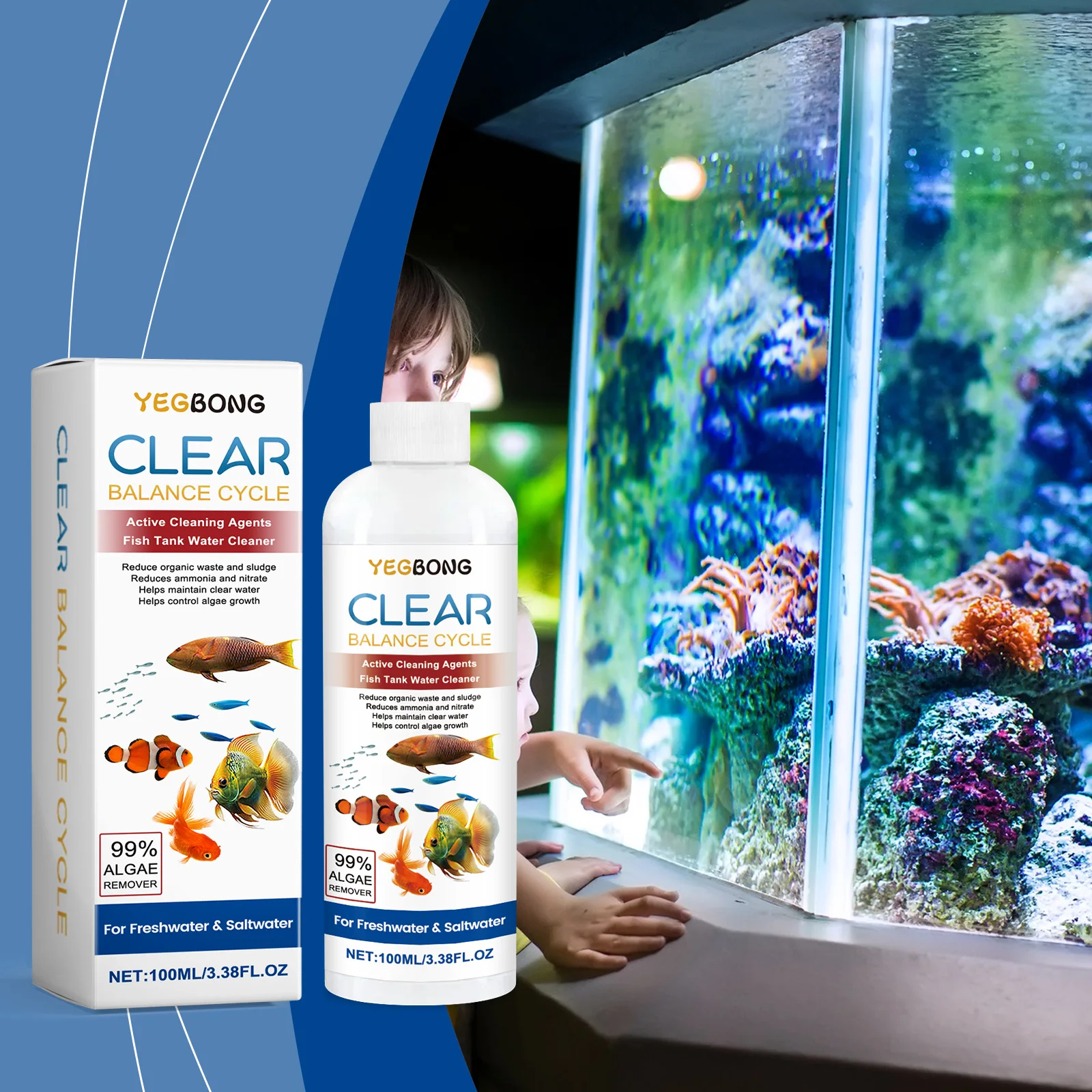 Algenentferner für Aquarien, k – Aquarium Fishing Bewertung und Preis