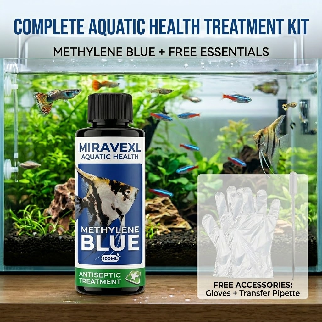 MIRAVEXL 100ml Methylenblau Aq – Aquarium Fish Parasites Bewertung und Preis