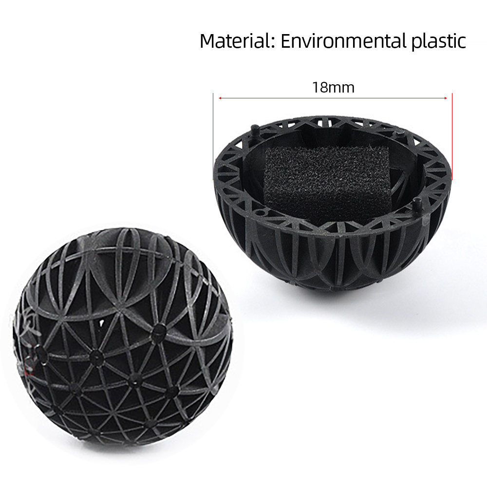 100 stücke 18mm biologische Bi – Aquarium Fish Black Bewertung und Preis