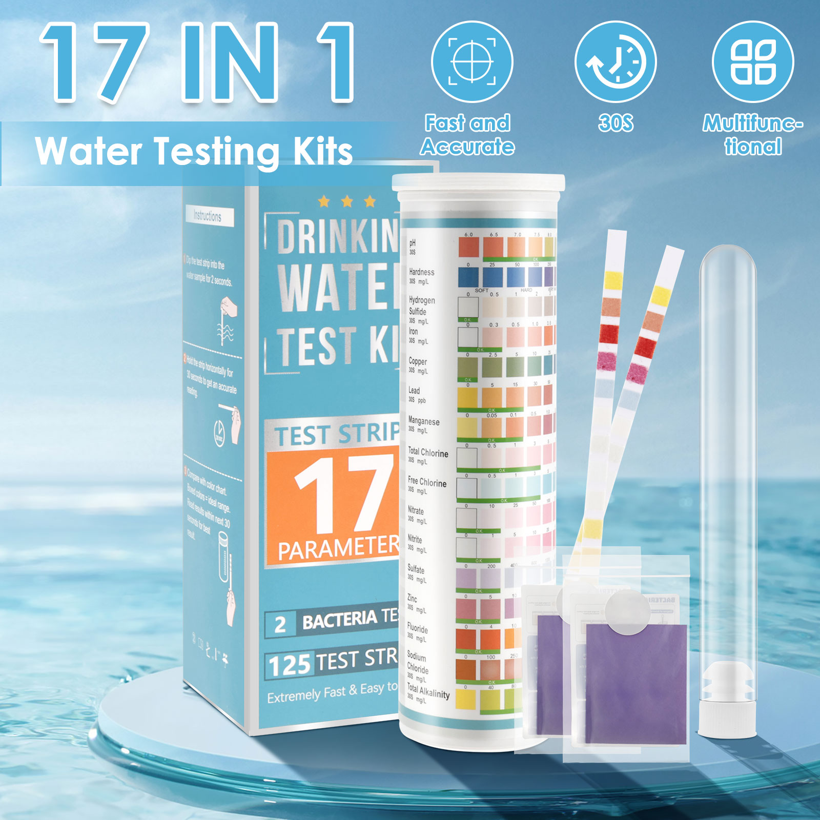 5-17 in 1 Aquarium-Teststreife – Aquarium Fish Freshwater Bewertung und Preis