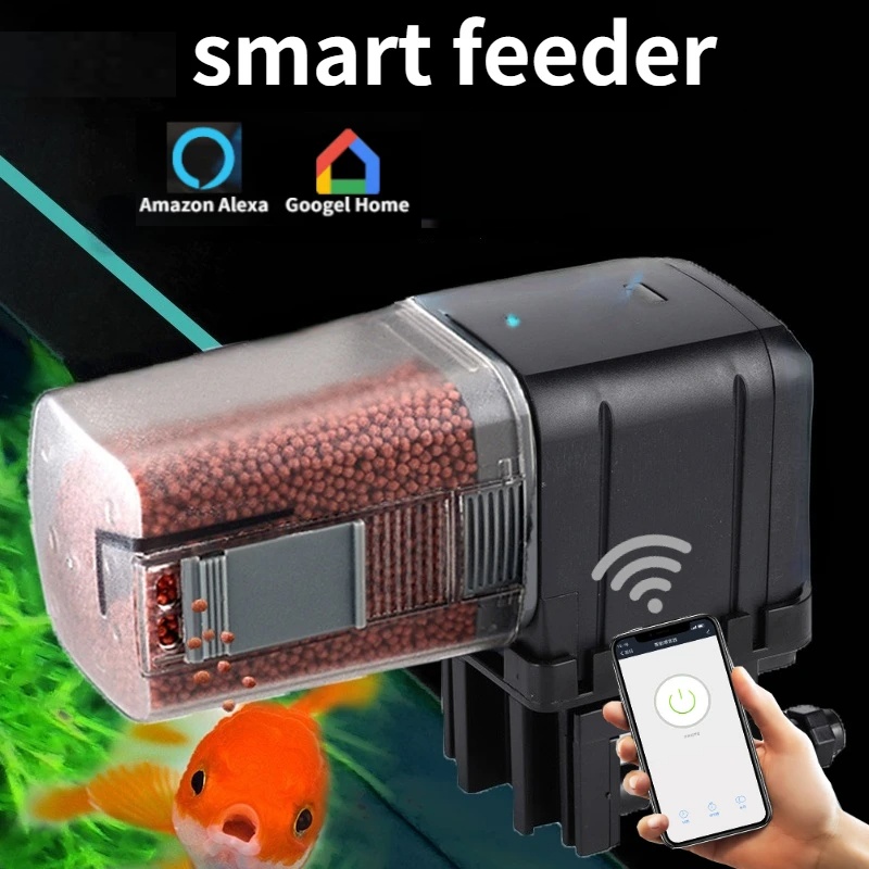 WiFi-Fischfutterautomat, autom – Aquarium Fish Feeder Automatic Bewertung und Preis