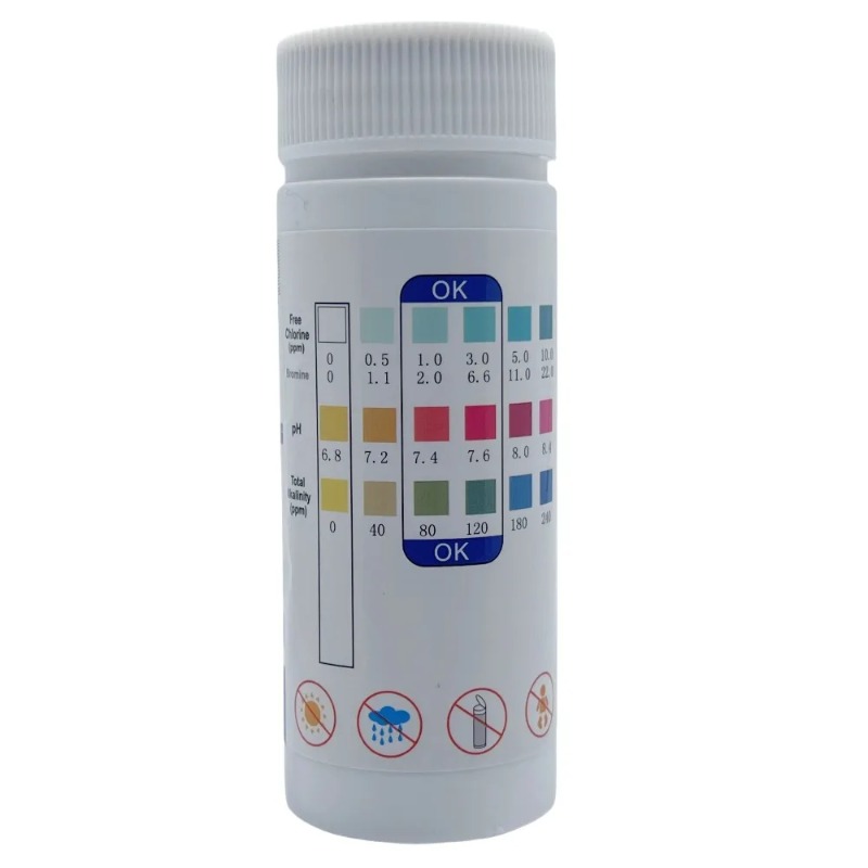 Chlor-pH-Teststreifen für SPA, – Aquarium Fishing Bewertung und Preis